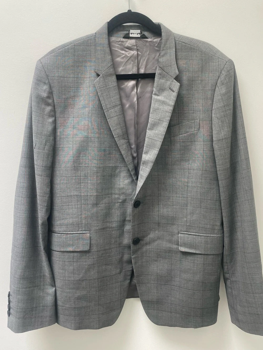 Paul Smith for Barney’s 100% Wool Grey Check Sport Coat Blazer Size 42R